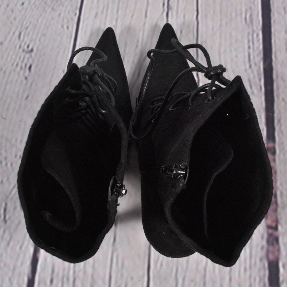 Brand New Fashion Nova Tried Bootie Black Size 10 - Picture 6 of 13